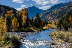 A photograph of the Crystal River in the Rocky Mountains, connecting to the metaphor of the river of integration